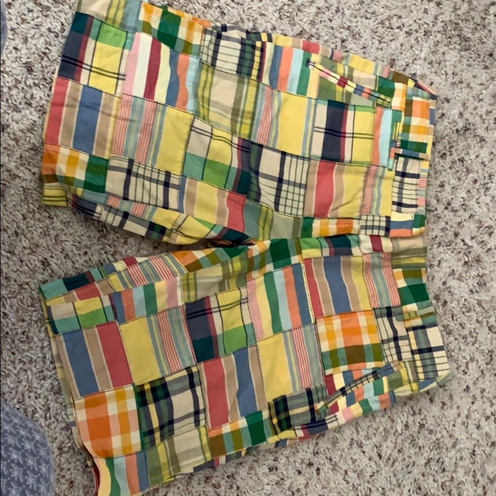 J.crew madras women’s shorts